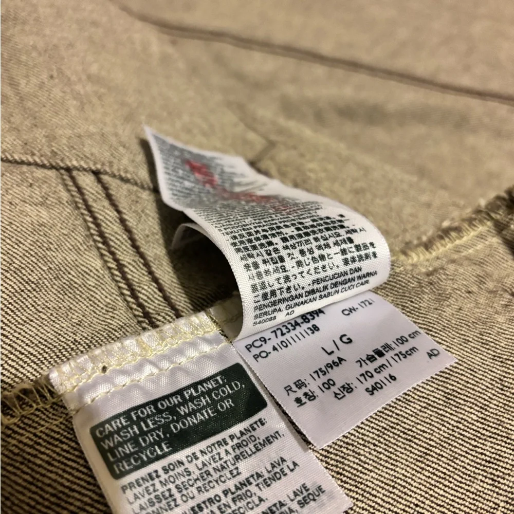 Levi's Dark Brown Distressed Denim Jacket (NEW)!!! - Picture 9 of 12